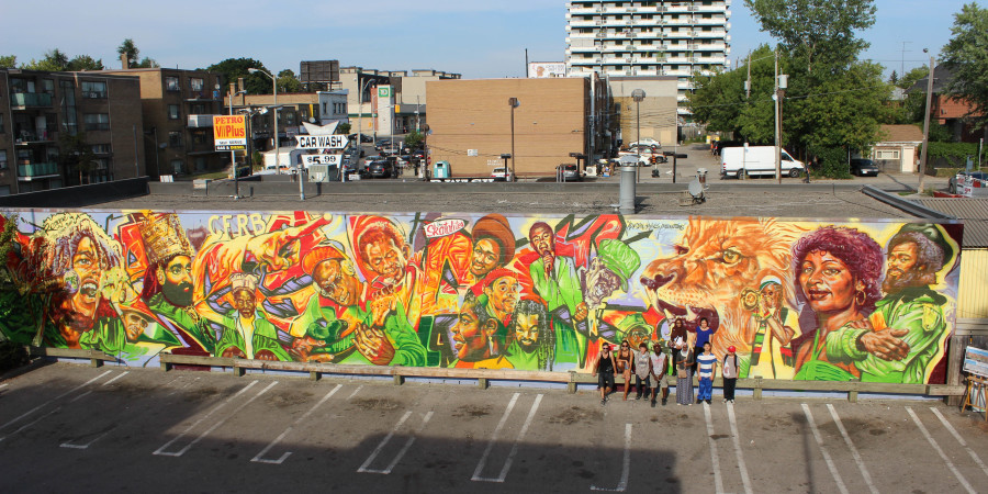 Reggae Line Mural (5)